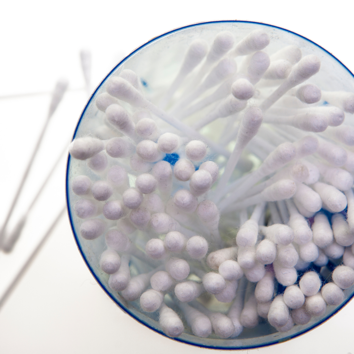 Cotton Tips No Plastic Stems