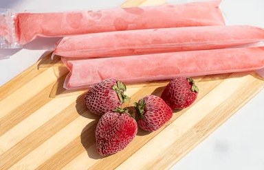 Hydralyte Electrolyte Ice Blocks Strawberry Kiwi 16 Pack