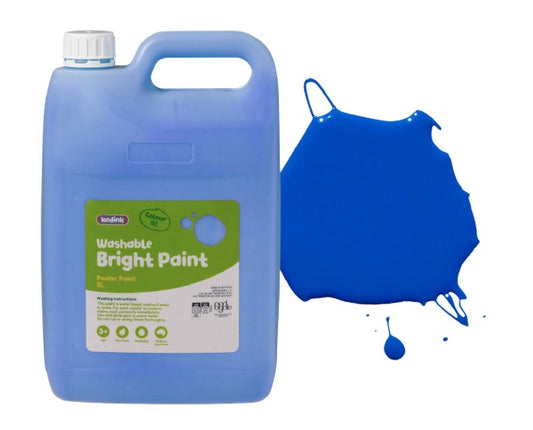 Washable Poster Paint Blue | 5l | Kadink | PF-113218-OW-995662