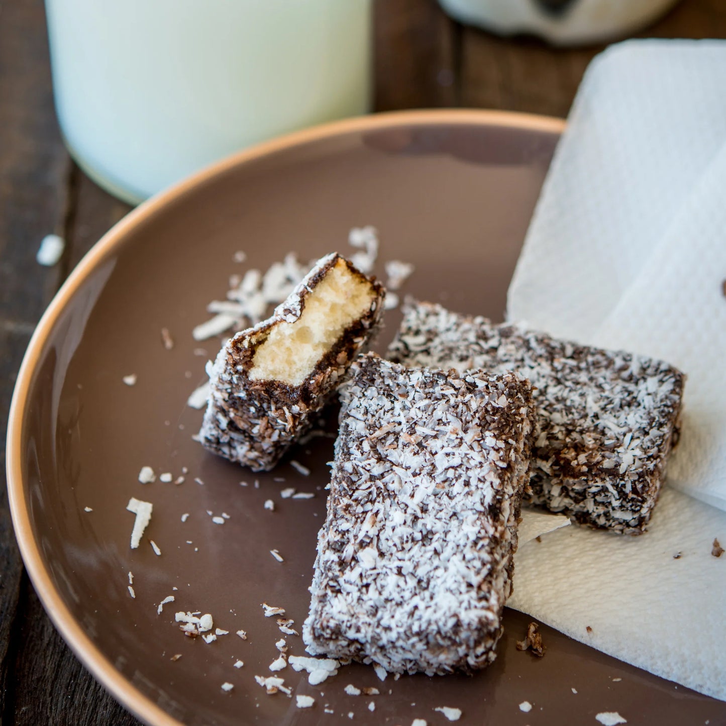 Lamington Fingers | 350g | Coles Bakery | PF-096093-CG-074853