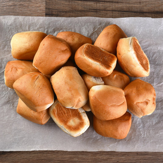 Dinner Rolls White (Bake at Home) | 6 Pack | Menissez | PF-096273-WW-059471