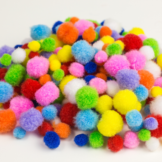 Pom Poms Assorted | 300 Pieces | Anko | PF-113203-KM-993435