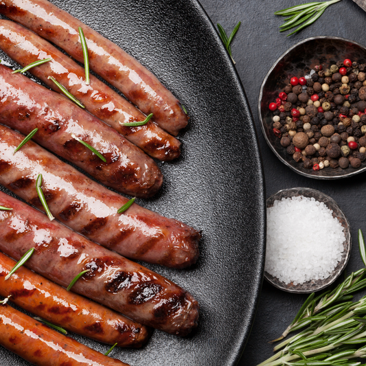 Smoky Sweet Potato & Black Bean Sausages